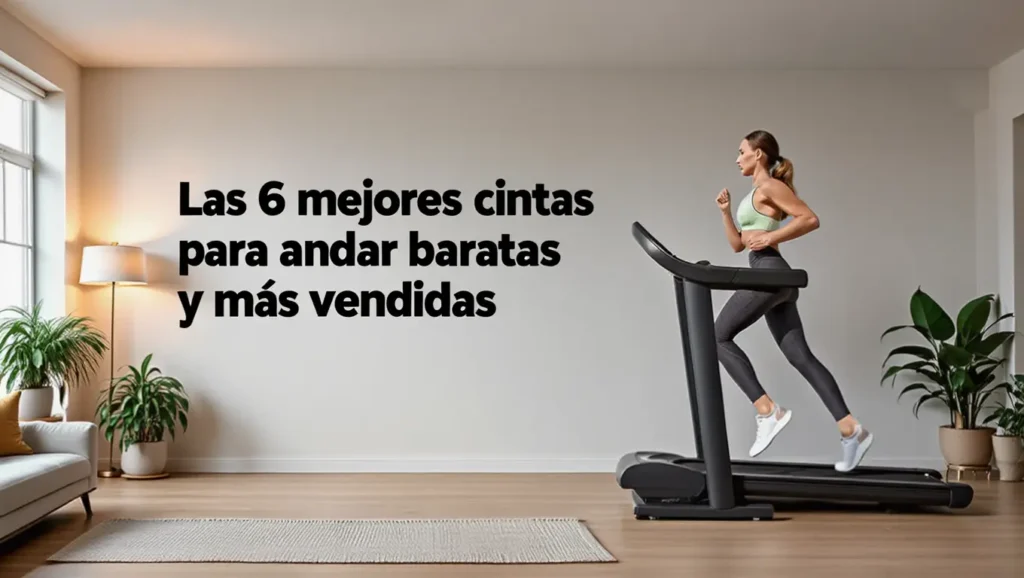 Las 6 mejores cintas de andar baratas y más vendidas