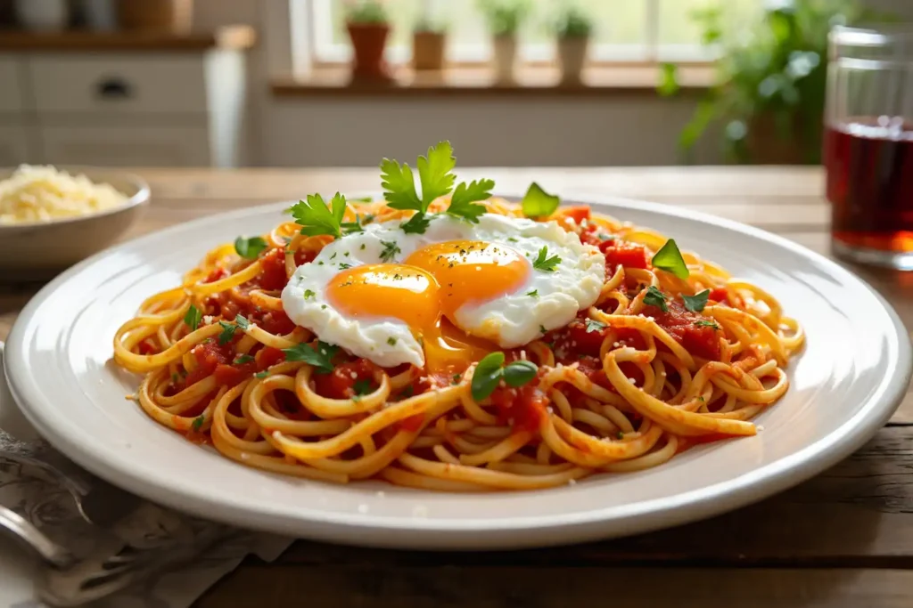 Plato de pasta casera fácil y rápida, receta ideal para mayores de 50