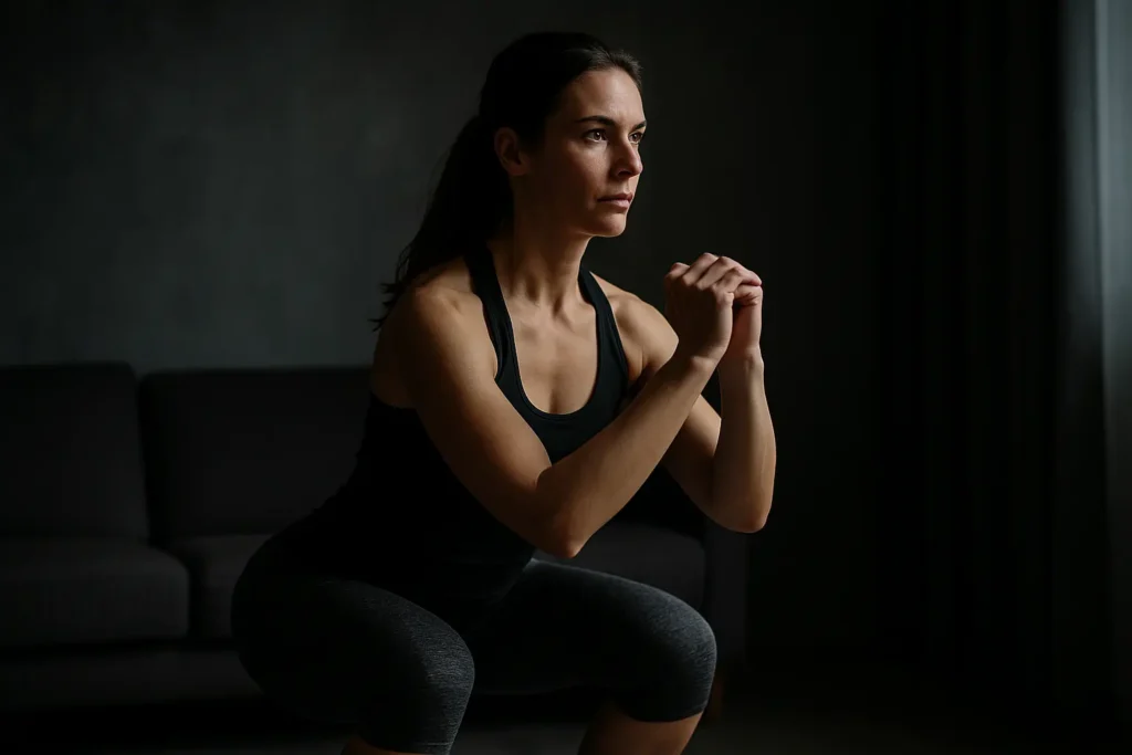 Equipamiento para entrenar en casa con material fitness funcional
